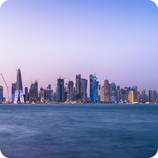 Doha Bay Panorama